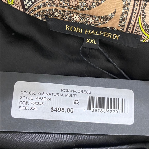 NWT Kobi Halperin Romina Floral Cotton Dress - Picture 12 of 14